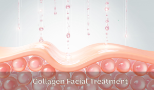 Collagen facial treatment